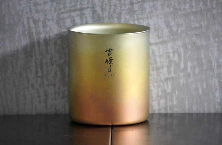 Snow Peak Nagoya Limited Titanium Stacking Mug Set H300 H450 Japan