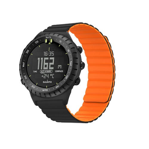 Für Suunto Core Smart Watch Silikon Nylon Edelstahl Uhrenarmband/Metall Stecker - Bild 152 von 327