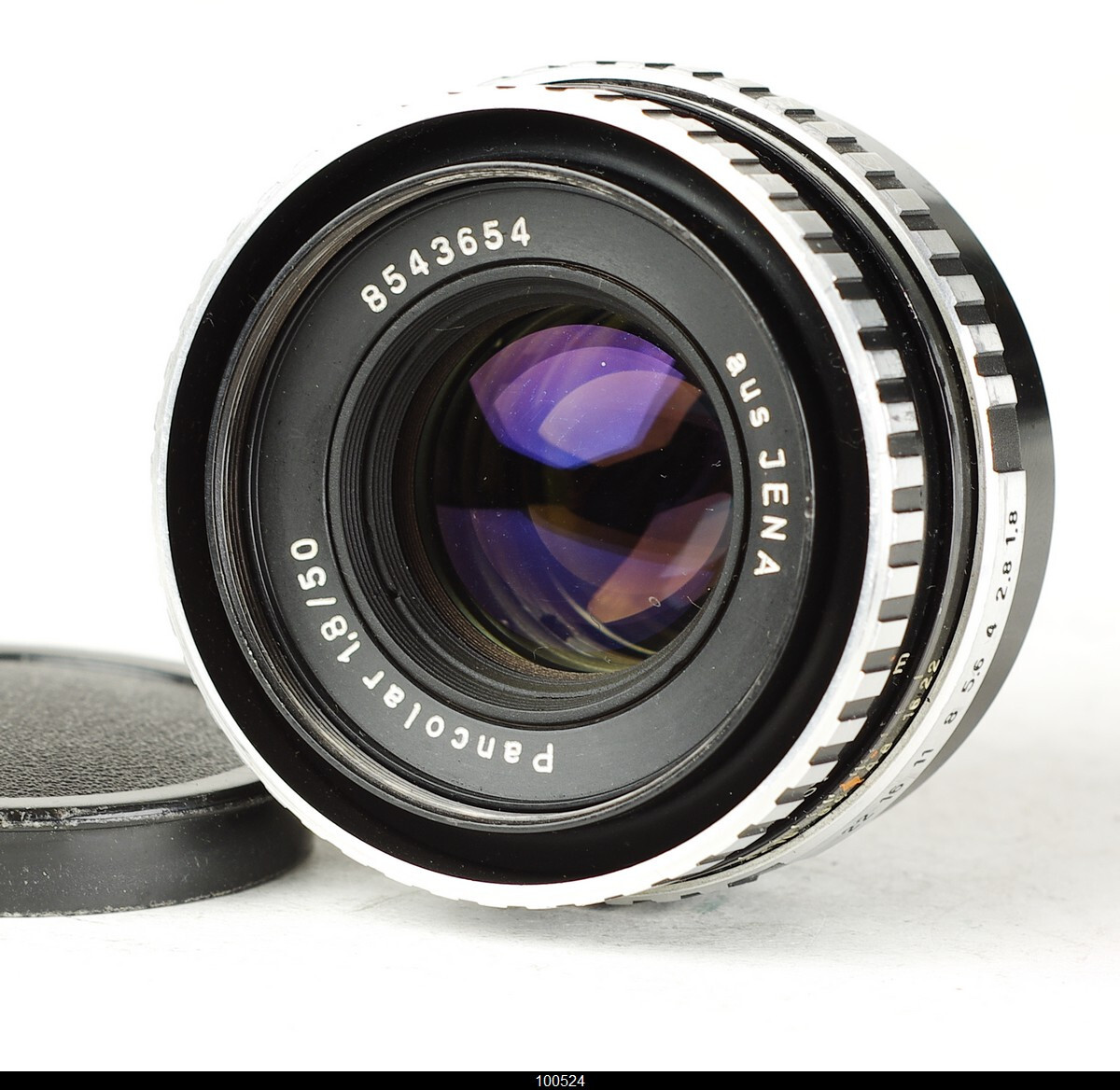 Carl Zeiss Jena Pancolar Yellow Thorium 50mm F1,8 #8543654 M42