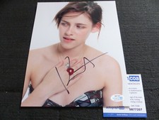 KRISTEN STEWART signed autograph signed on 20x25 photo in person ACOA COA