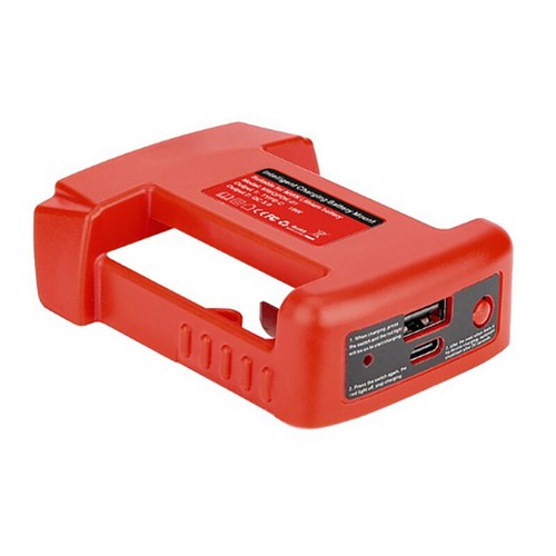 1PC For Makita 18V With USB With Type-C Battery Holder Charger Adapter - Zdjęcie 3 z 15