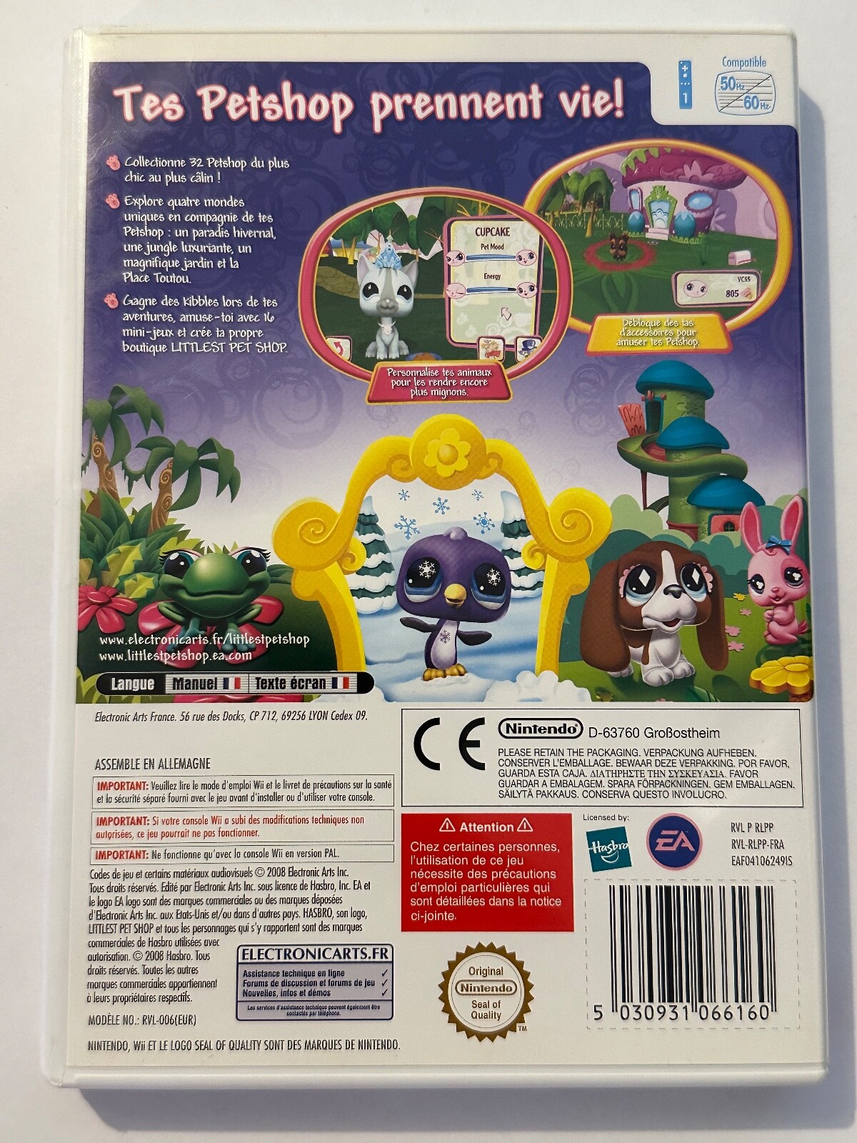 Littlest Petshop : Friends Sur Wii – Complet Et En Très Bon état – VF