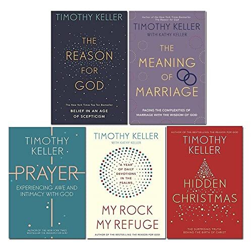Timothy Keller Unisex 5 Books Collection Set (Hidden Christmas, Prayer, My Rock; My Refuge) - Image 2