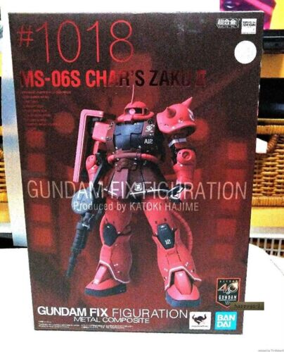 GUNDAM FIX FIGURATION METAL COMPOSITE MS-06S Char's Zaku II Bandai Spirits - Picture 16 of 16