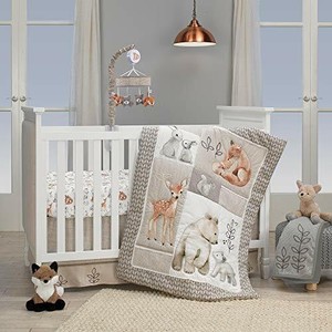 girl fox crib bedding