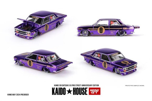 Kaido House x MINI GT 1:64 Datsun Fairlady / 510 / Skyline / CIVIC Model Car - Picture 15 of 40