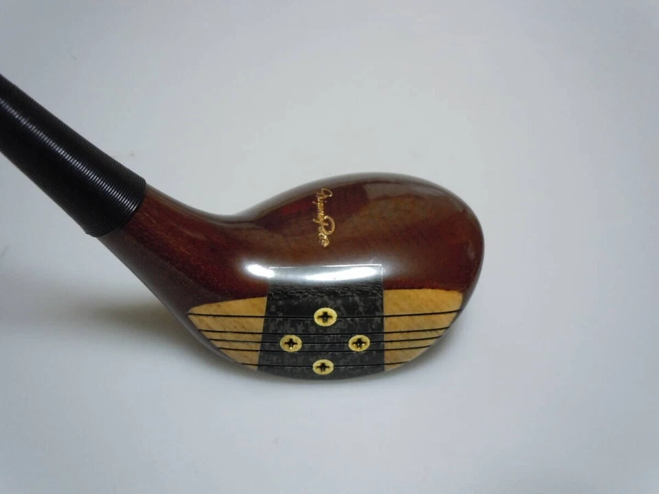 3x New! Mizuno Pro MS-3 Persimmon 1, 3, 4 Woods R flex! Lefty RARE CONDITION - Image 2 of 4