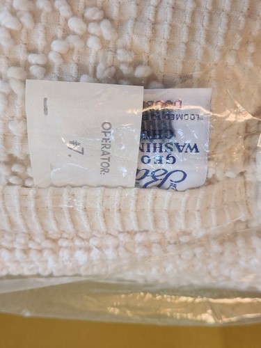 Vgt Bates George Washington Choice 2000 Antique White Bedspread Full Double New - Picture 14 of 17