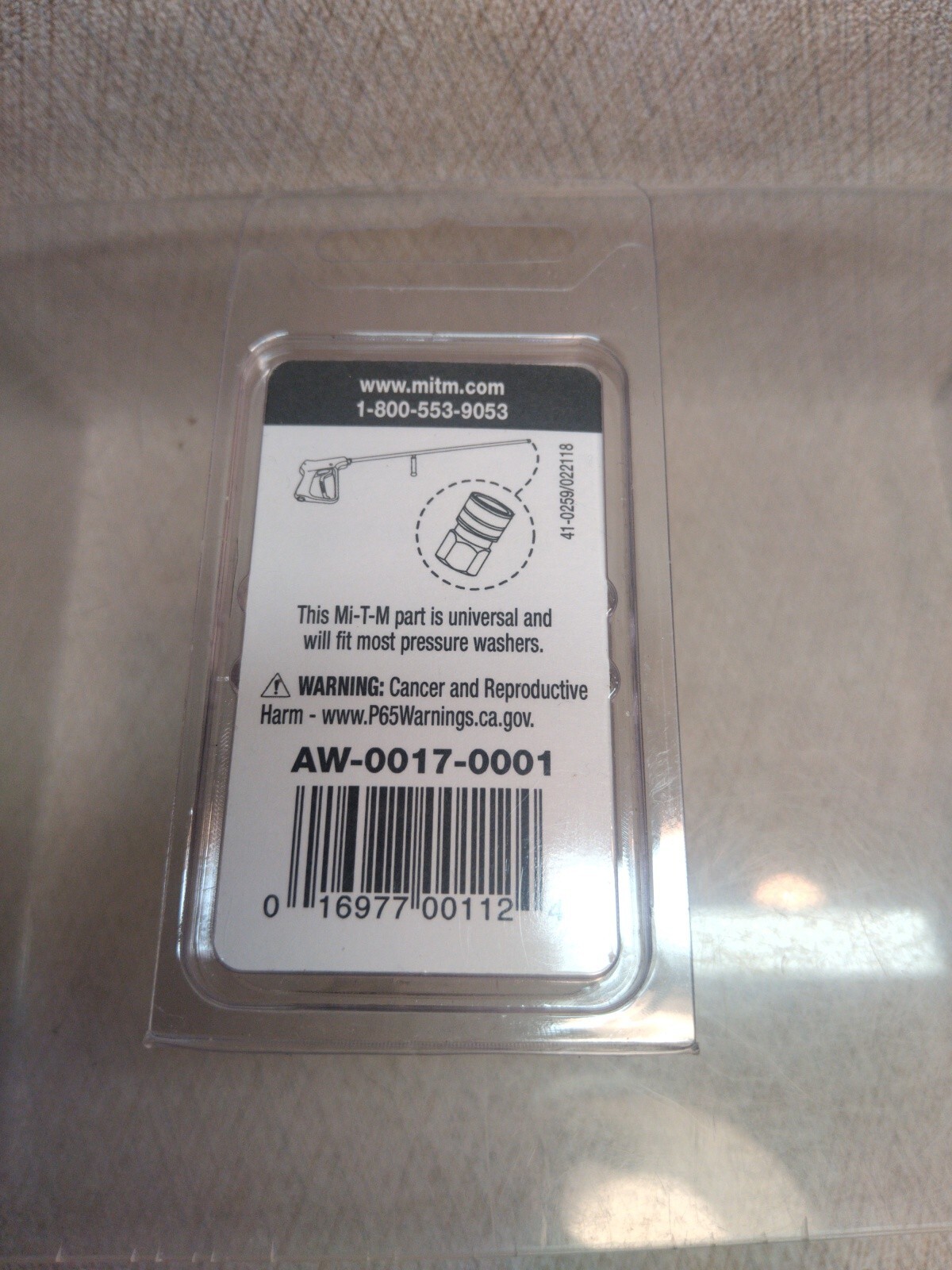 Mi-T-M Wand Tip Socket Connection 1/4 