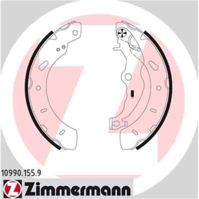 ZIMMERMANN Trommelbremsbelag 10990.155.9