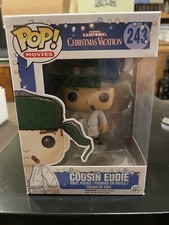 Cousin Eddie #243 Christmas Vacation Funko Pop W/protector
