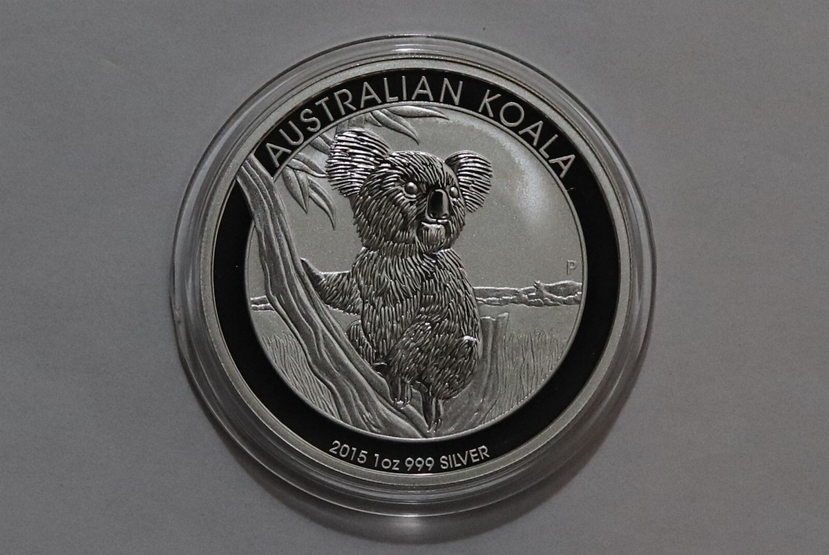 2015 オーストラリア コアラ銀貨 1オンス クリアケース付き 新品