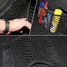 Universal Car Rear Trunk Boot Seat Net Organizer Pocket Cargo Mesh Storage