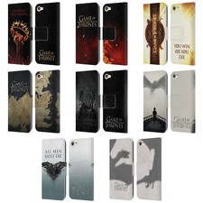 HBO GAME OF THRONES KEY ART LEATHER BOOK WALLET CASE FOR APPLE iPOD TOUCH MP3