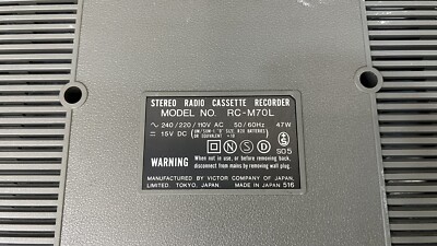 Victor JVC RC-M7OL Back Case | eBay