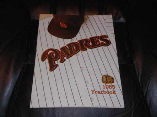 San Diego Padres Baseball 1985 Vintage Yearbooks