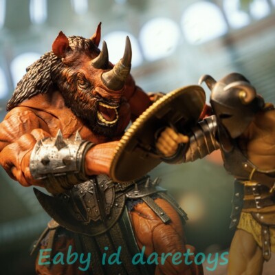 Xesray Studio Big Horn Red Rhino LACC Exclusive 1/12 Action Figure 