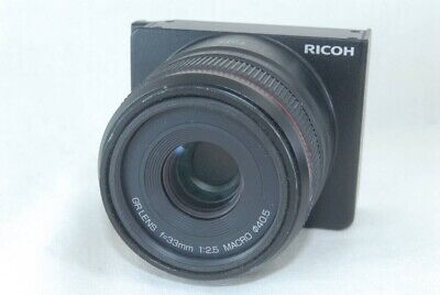 Ricoh GR LENS A12 50mm f/2.5 MACRO for GXR Black Lens with Ricoh GR LENS A12 50mm f/2.5 MACRO for GXR Black Lens with