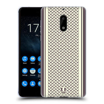 HEAD CASE DESIGNS SCARF INSPIRED SOFT GEL CASE FOR NOKIA PHONES 1