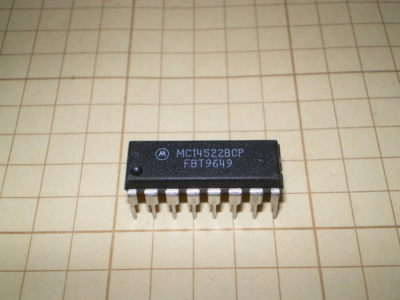 CD4522B MC14522BCP HEF4522B 4522B Programmable BCD Divide-By-N Counter ...