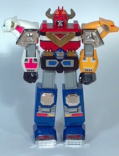 Power Rangers Lost Galaxy – Megazord Bandai 1998 – Vintage – Bon état