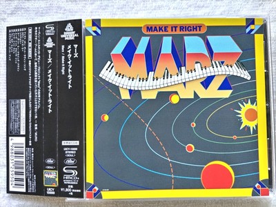 SHM-CD / Marz / Make It Right / JAPAN CD / W/Obi UICY-15699, Remastered 2018
