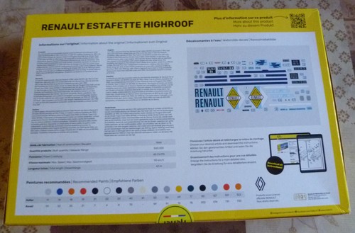 Heller Renault Estafette High Roof 1/24 - Photo 2/2