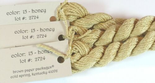 Silk & Ivory 50% Silk / 50% Wool Needlepoint Thread, Fiber - Brown Paper Pkg - Picture 10 of 58