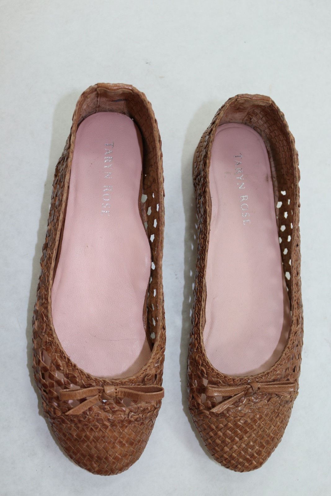 Taryn rosado Tejida Para Mujer Cuero Tostado Ballet Zapatos M sin Taco Sin 7 M Zapatos A149 4b050c Taryn rosado Tejida Para Mujer Cuero Tostado Ballet Zapatos M sin Taco Sin 7 M Zapatos A149 4b050c