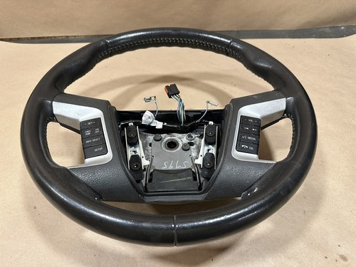 2010 Mercury Milan OEM Leather Wrapped Steering Wheel 9E5Z-3600-EH - Foto 2 di 15