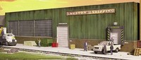 Spur H0 -- Bausatz Lagerhalle HintergrundgebäUde -- 3191 NEU