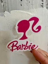 Barbie Doll Silhouette Vinyl Decal Sticker