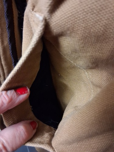 Royal Robbins Jacket Mens Med Brown Canvas Outdoor Workwear Full Zip Lined Coat - Picture 15 of 21