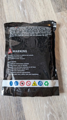 bag of Laser-D1 High Precision BBs, likely for airsoft use. - Picture 4 of 4