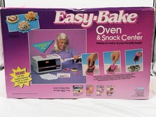 1994 Kenner Easy-Bake Oven Snack Center Tested Works Box Vintage Toy Incomplete