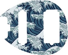 WD Custom Pickguard For Left Hand Music Man 5 String Sterling 5-HS Bass #GT02...