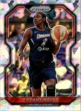 2021 Panini Prizm WNBA Prizms Ice #87 Tiffany Hayes - BSK
