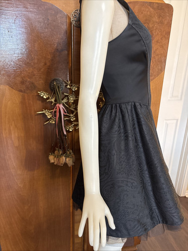 Betsey Johnson Y2K Black Boned Corset Tulle Ballet Mini Dress, size 2 - Picture 6 of 16