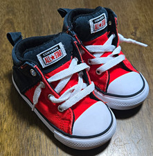 Converse Chuck Taylor All Star Infant High Top Sneakers Red/Black/White US 7