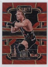 2024 Panini Select WWE Concourse Red Wave Prizm 76/99 Rob Van Dam #5 1m80