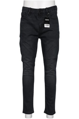 Superdry Jeans Herren Hose Denim Jeanshose Gr. W32 Baumwolle Schwarz #82rk7hh