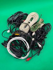 Mixed Electronics Cable Lot RCA Audio Phone Line Power Cords XLR RE