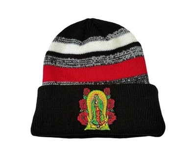 VIRGEN MARIA BEANIE HAT VIRGEN DE GUADALUPE MEXICO