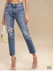 Levi's Women’s 501 Blue Medium Wash Distressed Straight Jeans SZ. 30x28 — photo 1