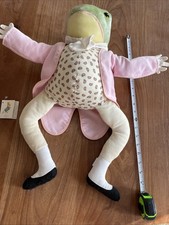 1993 Beatrix Potter  s Mr Jeremy Fisher Plush Frog