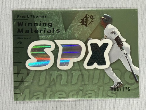 2007 SPx #WM-FT Frank Thomas Winning Materials Green #/175