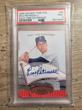 2005 Upper Deck Past Time signatures Red Sox Rico Petroceli autograph PSA 9