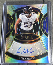 Panini Select 2025 Kyle Van Noy Baltimore Ravens Signatures Insert #SP-KVY