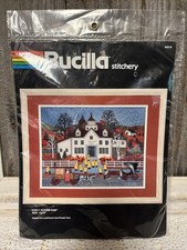 Bucilla GULLS OF MAINE Printed Counted Cross Stitch Kit 40285 11x14 NEW