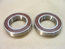 NEW lot of 2 NSK 6008DU bearing made in Japan